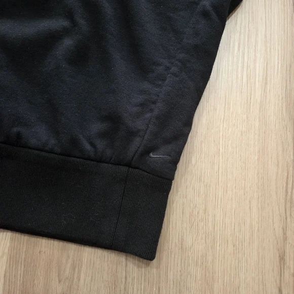 Nike ESC Every Stitch Considered Blk Unisex Mock Neck Oversized Sweatshirt L - Picture 5 of 10